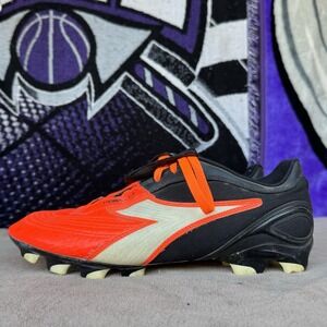 Size 11 - Diadora Kobra LT Rare Football Boots FG Leather Soccer Cleats